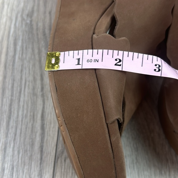 New nwot Chocolat Blu Wedges Bev Nubuck suede - Picture 5 of 10